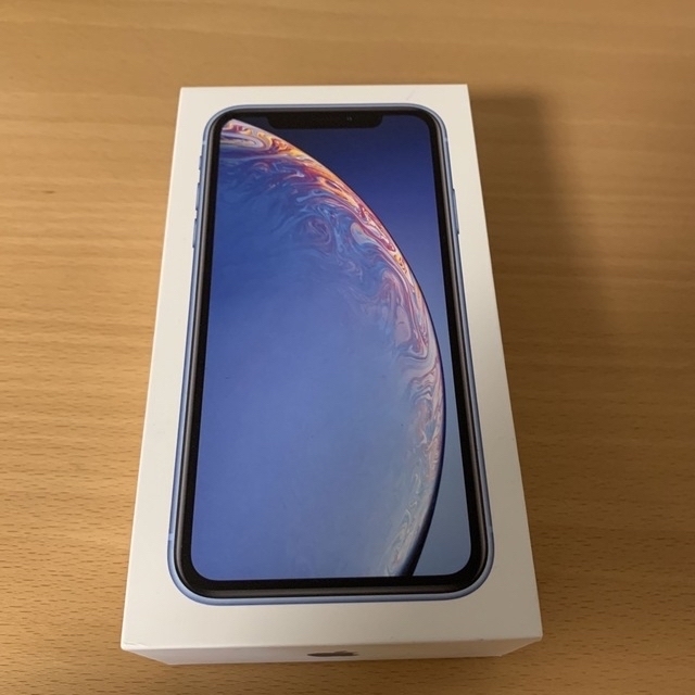 Apple(アップル)のApple iPhone XR 128GB ブルー スマホ/家電/カメラのスマートフォン/携帯電話(スマートフォン本体)の商品写真