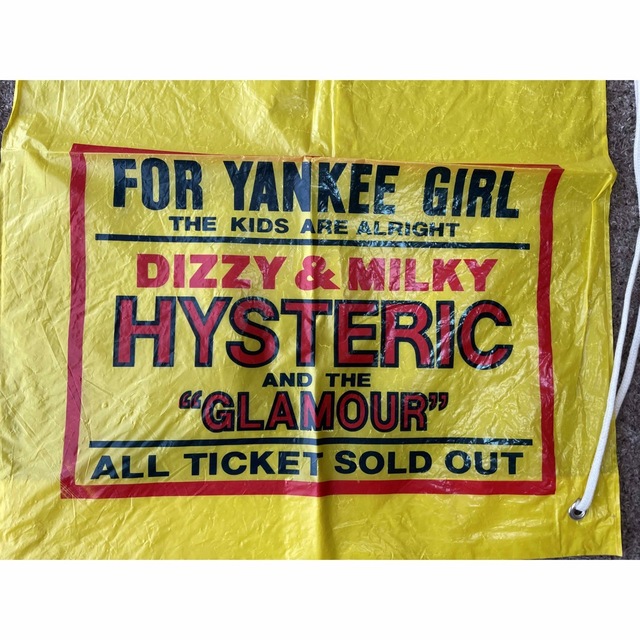 HYSTERIC GLAMOUR(ヒステリックグラマー)のhysteric gramour ヒステリックグラマー ショップ袋 廃盤 希少 レディースのバッグ(ショップ袋)の商品写真