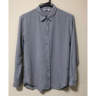 ユニクロ(UNIQLO)のUNIQLO レーヨンブラウス(シャツ/ブラウス(長袖/七分))