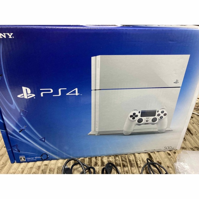 PlayStation4(プレイステーション4)の最終値下げ　PS4 本体 グレイシャー・ホワイト CUH-1100AB02 エンタメ/ホビーのゲームソフト/ゲーム機本体(家庭用ゲーム機本体)の商品写真