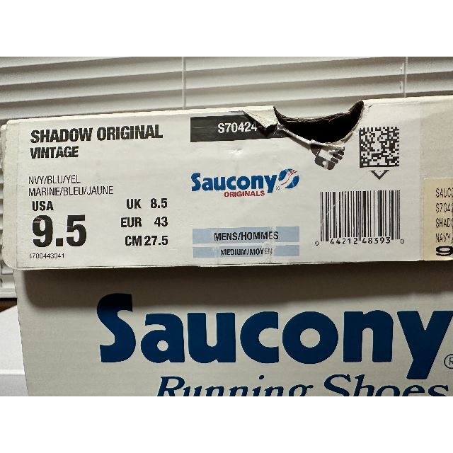 SAUCONY(サッカニー)のSaucony shadow original vintage 27.5cm メンズの靴/シューズ(スニーカー)の商品写真