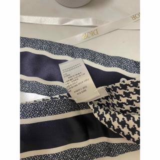 Dior ミッツァ　ネイビー　非売品バンダナ/スカーフ
