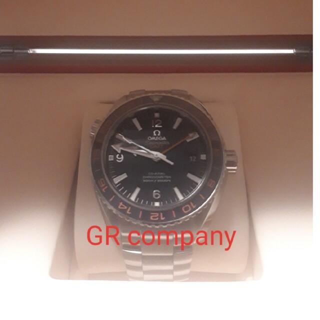 最安値 OMEGA - オメガ シーマスター プラネットオーシャン600 GMT グッドプラネット 腕時計(アナログ)
