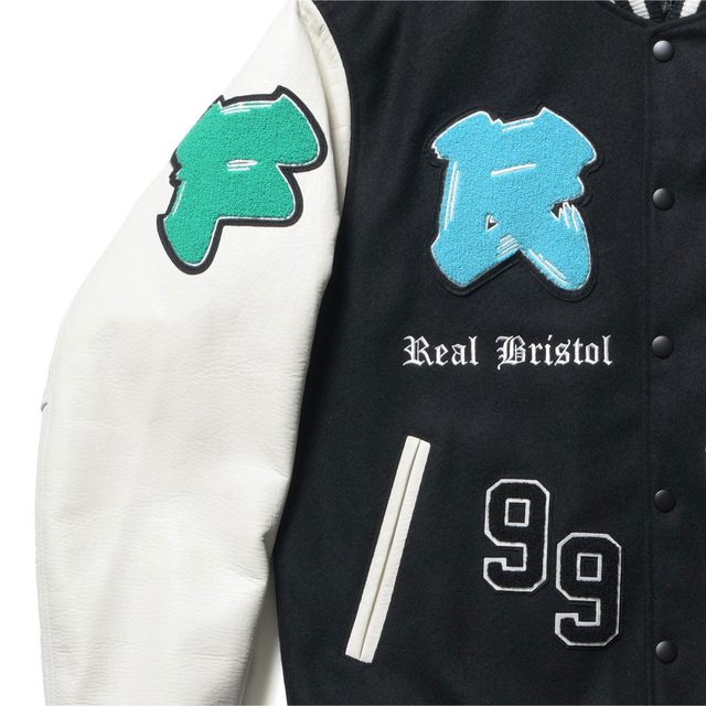 F.C.R.B SNEAKERWOLF TEAM VARSITY JACKET