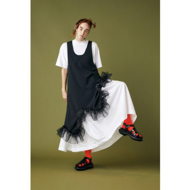 ENFOLD(エンフォルド)の完売品　エンフォルド　コレクションライン　ドレス　ワンピース レディースのワンピース(ロングワンピース/マキシワンピース)の商品写真