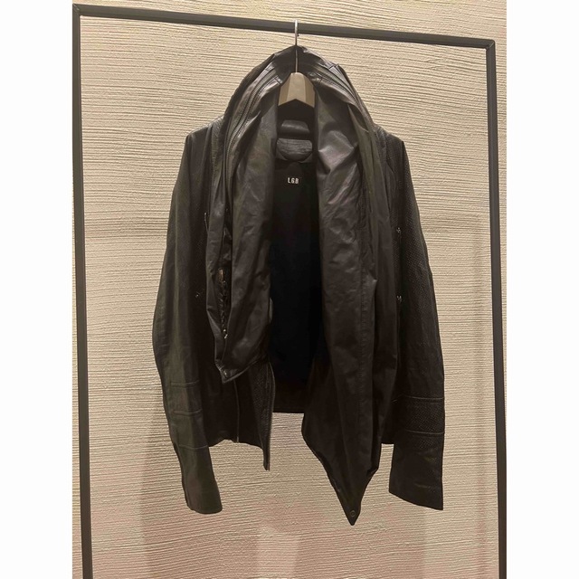 LGB ルグランブルー BONO15 パンチング レザージャケット 0 ボノ-