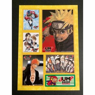 シュウエイシャ(集英社)のジャンプショップ ステッカーシート NARUTO BLEACH テニスの王子様(キャラクターグッズ)