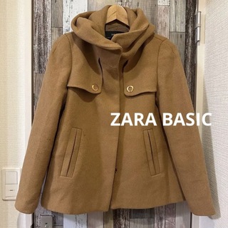 ザラ(ZARA)の美品❣ZARA BASICコート❣MからL相当❣ベージュ(その他)