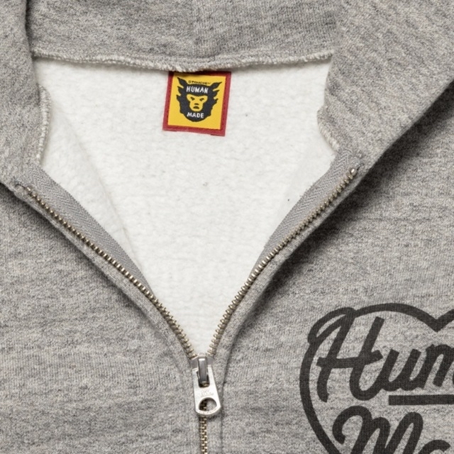 HUMAN MADE(ヒューマンメイド)のヒューマンメイド　HEART ZIP-UP SWEAT HOODIE メンズのトップス(パーカー)の商品写真