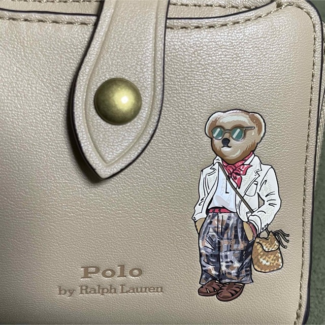 POLO RALPH LAUREN(ポロラルフローレン)のラルフローレン　ポロベア　二つ折り財布 レディースのファッション小物(財布)の商品写真