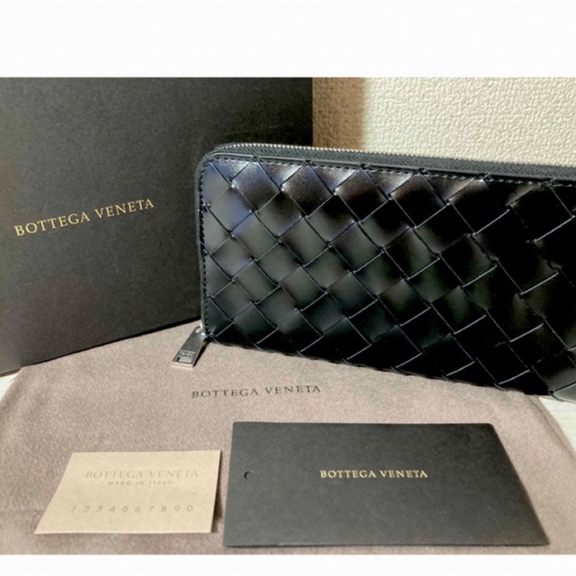 即納!最大半額!】 Veneta Bottega - ジップアラウンド 長財布