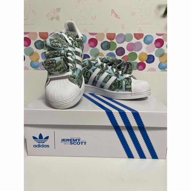 adidas(アディダス)の新品未使用 adidas JEREMYSCOTT super star 28cm メンズの靴/シューズ(スニーカー)の商品写真