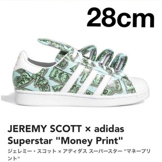 アディダス(adidas)の新品未使用 adidas JEREMYSCOTT super star 28cm(スニーカー)