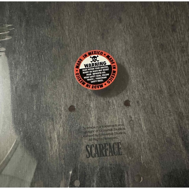 Supreme Scarface split skateboard + ギフト