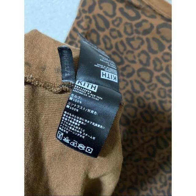 KITH▽レオパード ボックスロゴロンT 3