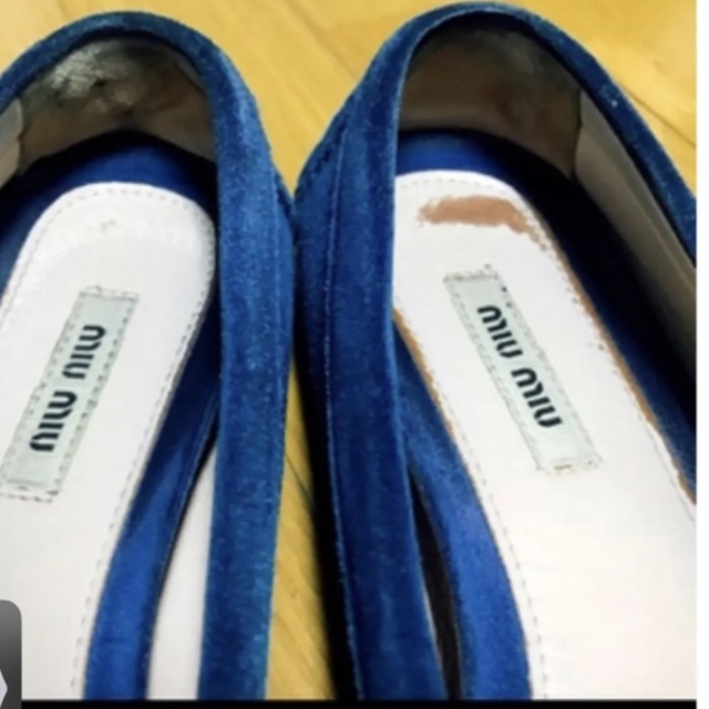 miumiu(ミュウミュウ)のmiumiu  フラットシューズ レディースの靴/シューズ(ローファー/革靴)の商品写真