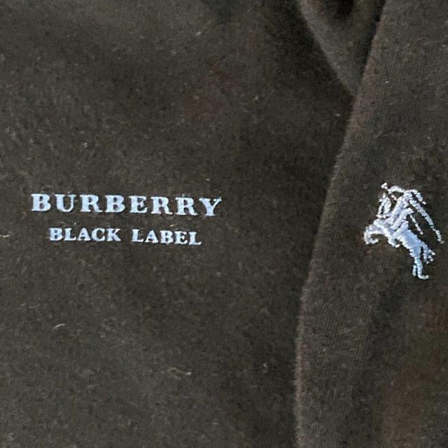 BURBERRY BLACK LABEL(バーバリーブラックレーベル)のBURBERRY BLACK LABEL 長袖Tシャツ　コットン　チェック メンズのトップス(Tシャツ/カットソー(七分/長袖))の商品写真