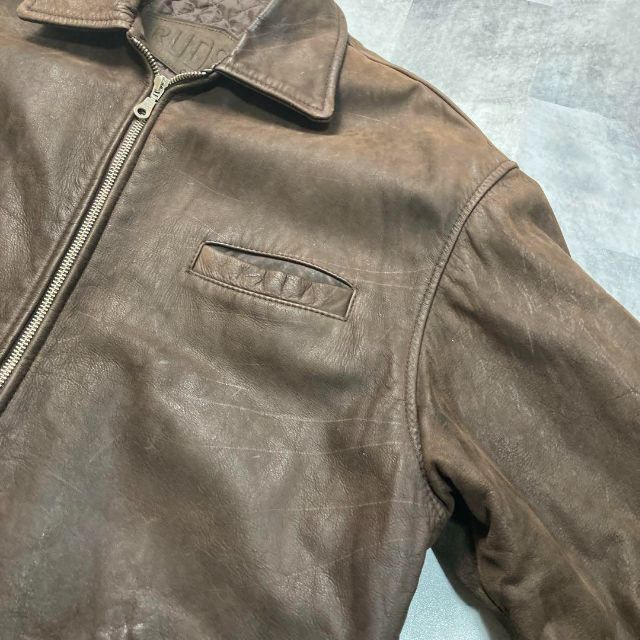 RUDSAK カナダ製 キルティング 本革 レザージャケット - レザージャケット