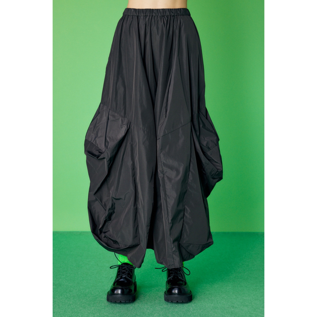 【試着のみ】エンフォルド SQUARE SKIRT グレー 38