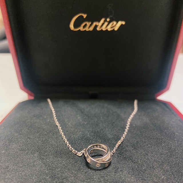 お気に入りの Cartier - カルティエ ラブ ベビーラブ ネックレス