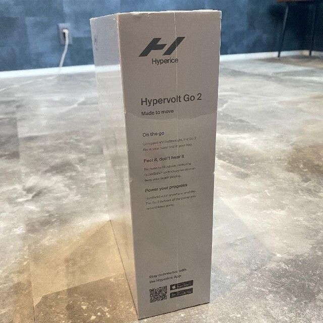 新品未開封ハイパーボルトgo2 ハイパーアイス マッサージガンHypervolt