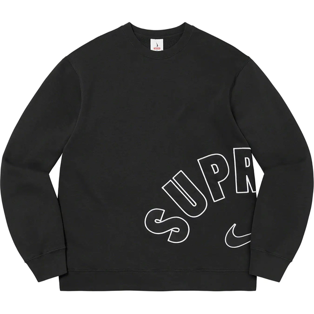 Supreme Nike Arc Crewneck ブラック Lサイズトップス