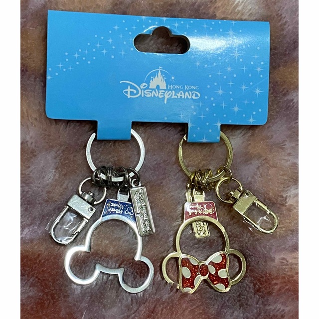 Disney - 香港ディズニー ペア キーチェーン キーホルダー 新品 Disney - 香港ディズニー ペア キーチェーン キーホルダー 新品