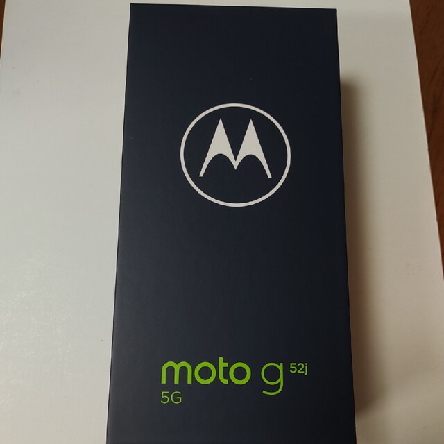 Motorola モトローラ moto g52j インクブラック SIMフリー