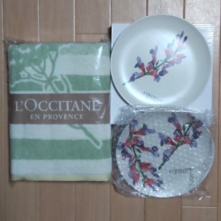 ロクシタン(L'OCCITANE)のL'OCCITANE ﾉﾍﾞﾙﾃｨ・ﾊﾞｽﾀｵﾙ&ﾋﾟｸﾆｯｸﾌﾟﾚｰﾄ(ノベルティグッズ)