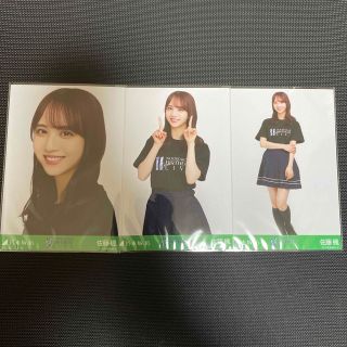 ノギザカフォーティーシックス(乃木坂46)の乃木坂46 佐藤楓　11thBDライブTシャツ バスラ 3種コンプ 生写真(アイドルグッズ)