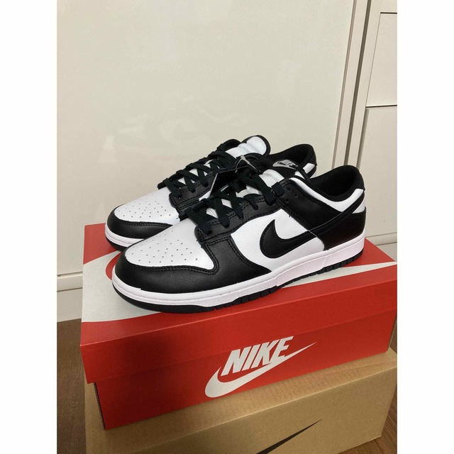 NIKE DUNK LOW RETRO WHITE/BLACK 27.5