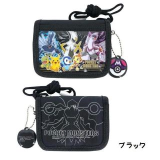 ポケットモンスター  ネックひも付き 二つ折り財布(財布)