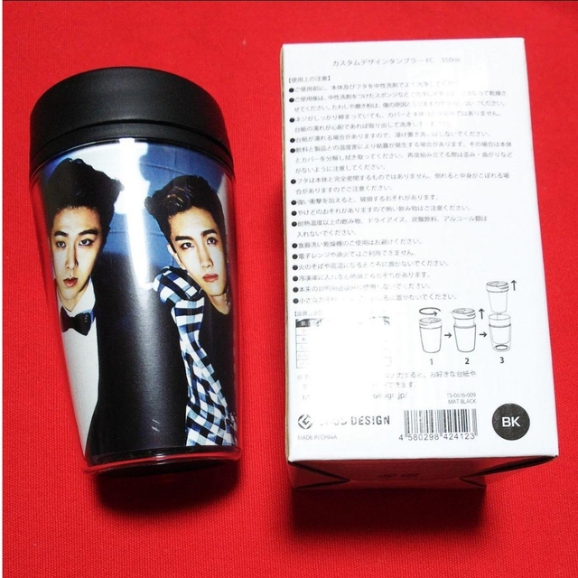 東方神起(トウホウシンキ)の東方神起 タンブラー エンタメ/ホビーのエンタメ その他(その他)の商品写真