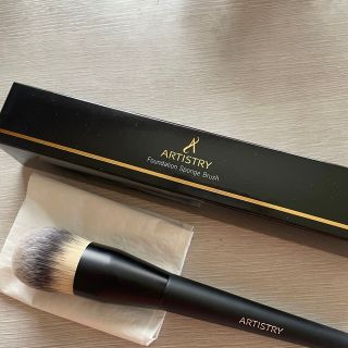 アムウェイ(Amway)のアーティストリー　ファンデーションスポンジブラシ(チーク/フェイスブラシ)