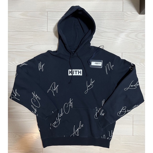 Kith City Script Hoodie "Nocturnal" L