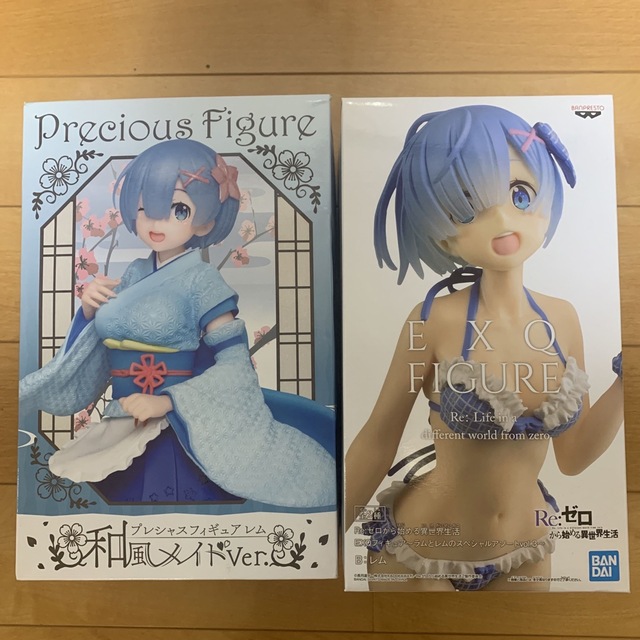 TAITO(タイトー)のREM レム　フィギュア2個セット ハンドメイドのおもちゃ(フィギュア)の商品写真