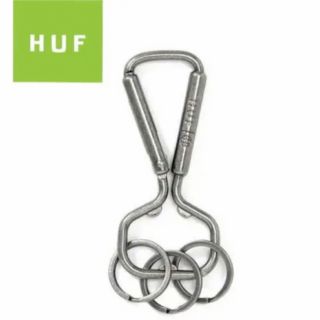 ハフ(HUF)のHUF ハフ　カラビナ　シルバー未開封❣️キーホルダー　キーケース　キーチェーン(キーケース)