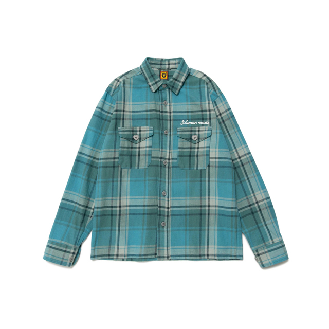 HUMAN MADE(ヒューマンメイド)のLサイズ HUMAN MADE CHECKED OVERSHIRT メンズのトップス(シャツ)の商品写真