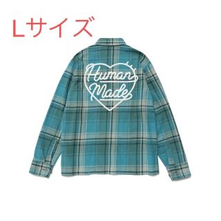 ヒューマンメイド(HUMAN MADE)のLサイズ HUMAN MADE CHECKED OVERSHIRT(シャツ)