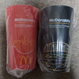 マクドナルド(マクドナルド)のMcDonald's マクドナルド マンハッタン ロングコップ 2個セット(ノベルティグッズ)