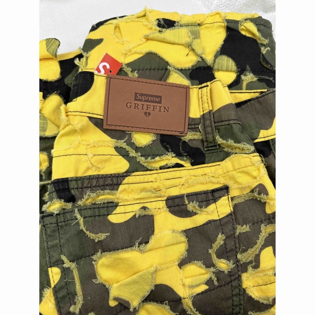 Buy Supreme x Griffin 5-Pocket Jean 'Yellow Camo' - FW22P81 YELLOW CAMO