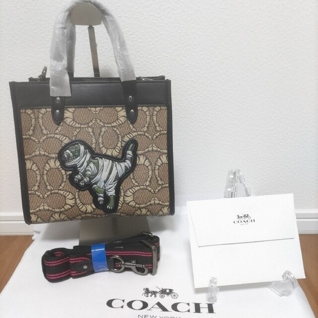 コーチCOACH フィールド トート 22 マミファイド シグネチャー