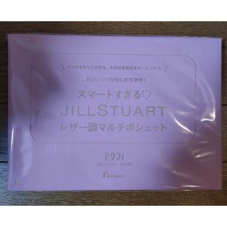 ゼクシィJILL STUART（ジルスチュアート）レザー調 マルチポシェット(その他)