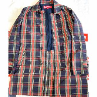 シュプリーム(Supreme)のSupreme Plaid check Trench Coat チェック コート(ステンカラーコート)