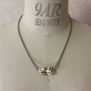 dice necklace 2個セット(ネックレス)