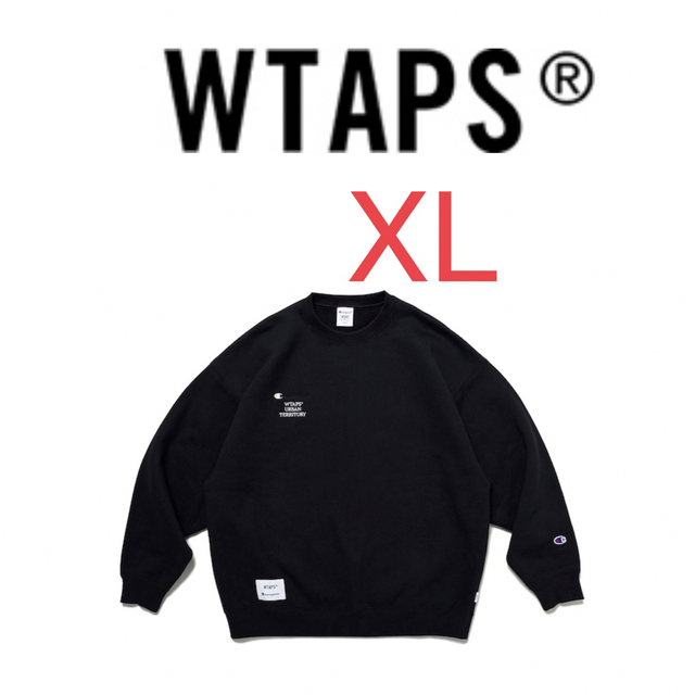 WTAPS SUPREME コラボ　crewneck スウェット