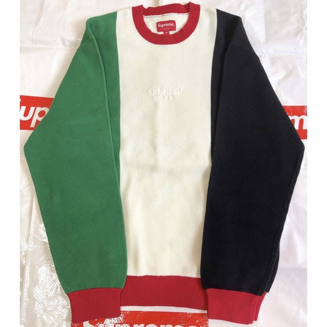 Supreme(シュプリーム)のSupreme Pique Crewneck グッチカラー マルチ ニット メンズのトップス(ニット/セーター)の商品写真