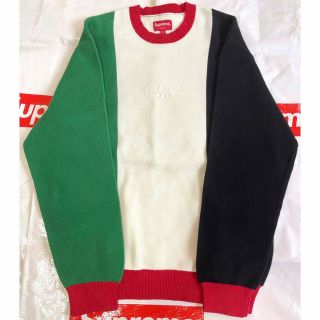 シュプリーム(Supreme)のSupreme Pique Crewneck グッチカラー マルチ ニット(ニット/セーター)