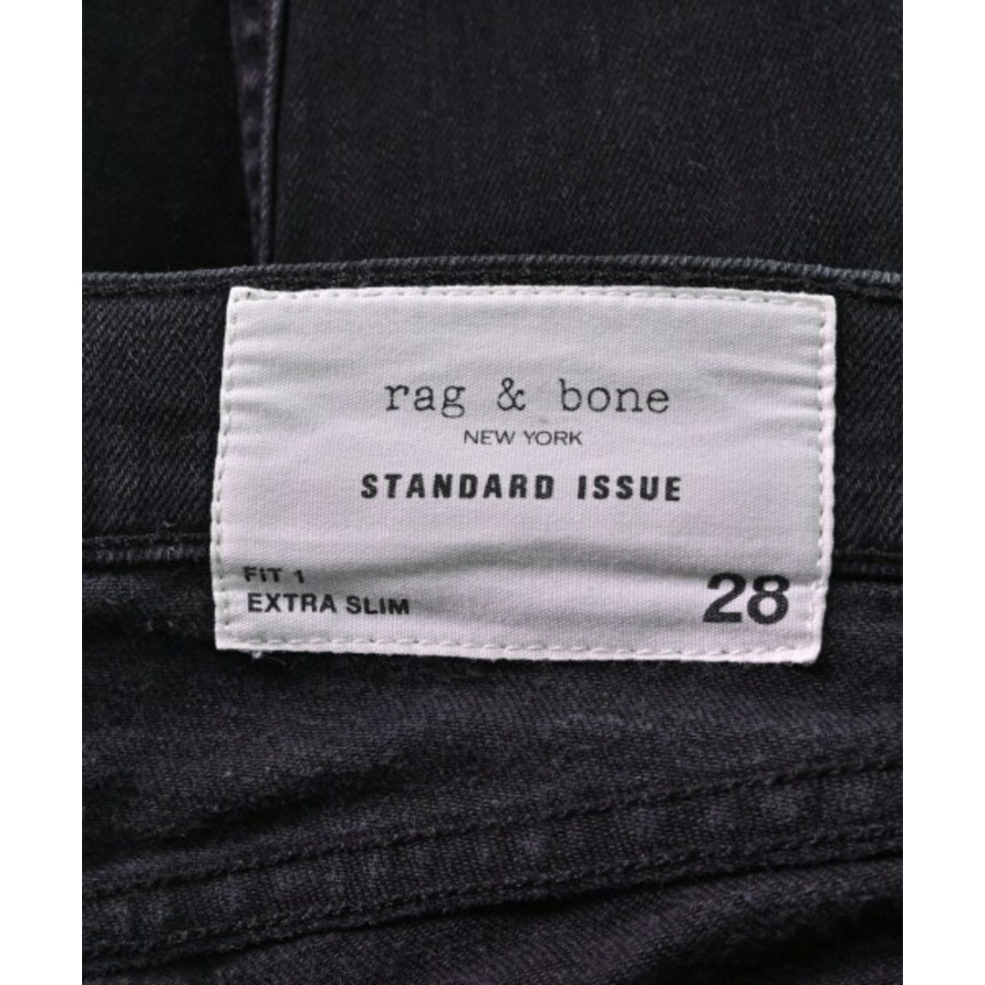 rag & bone ラグアンドボーン デニムパンツ 28(S位) 黒 2