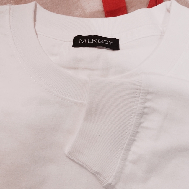MILKBOY(ミルクボーイ)のMILKBOY 新品 ロンT・トートバッグ付き メンズのトップス(Tシャツ/カットソー(七分/長袖))の商品写真